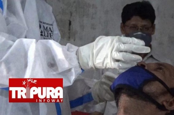 Coronavirus : Positivity Rate downed to 2.51% in Tripura Coronavirus : Positivity Rate downed to 2.51% in Tripura